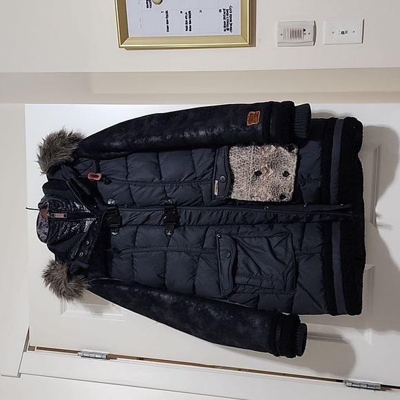 Stunning Khujo Vintage-Inspired Layered Jacket (size L) - Picture 15 of 15